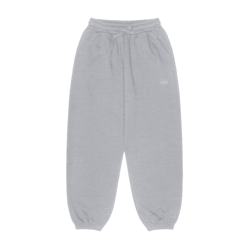 шалбар jogger basic qrc сұр меланж