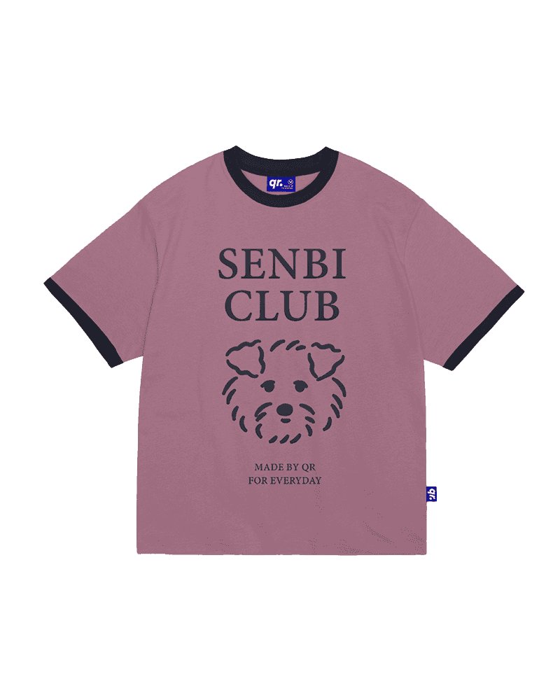 ФУТБОЛКА 2COLOR SENBI CLUB БОЗ ҚЫЗҒЫЛТ