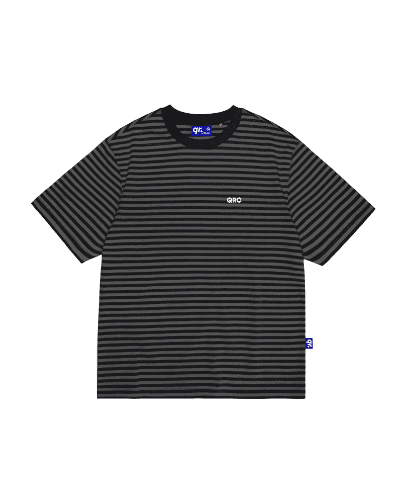 ФУТБОЛКА STRIPED ҚАРА-СҰР