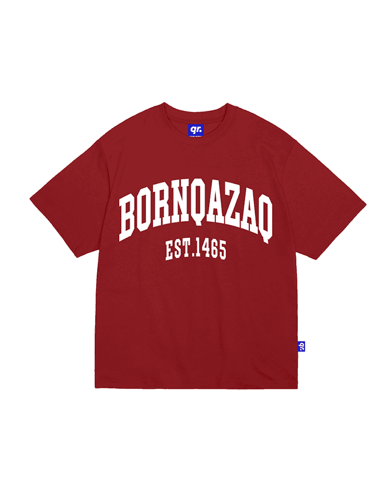 ФУТБОЛКА БАЛА BORN QAZAQ ҚЫЗЫЛ