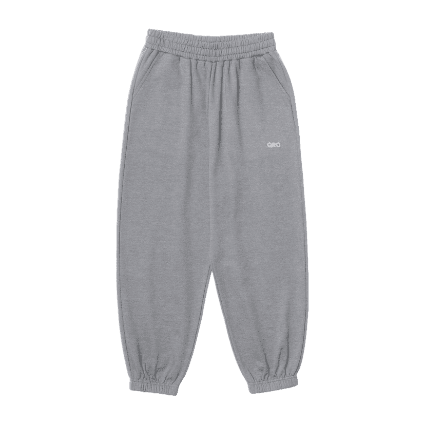 шалбар jogger basic qrc сұр меланж