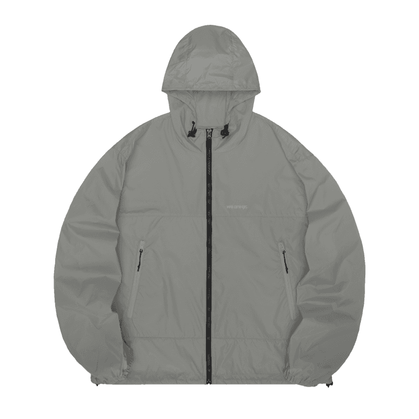 JACKET RAINCOAT LIGHT GRAY