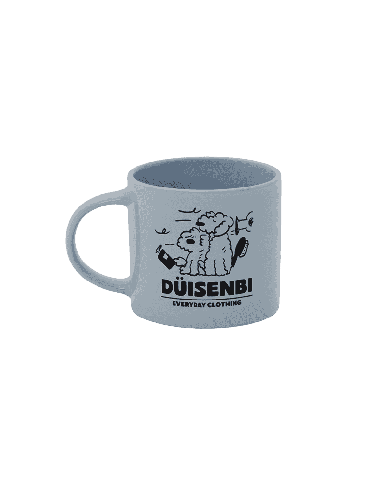 CERAMIC MUG DUISENBI GREY-BLUE