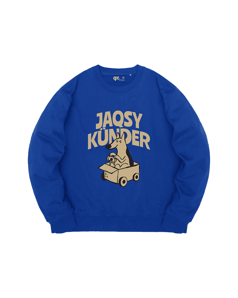 СВИТШОТ JAQSY KUNDER КӨК
