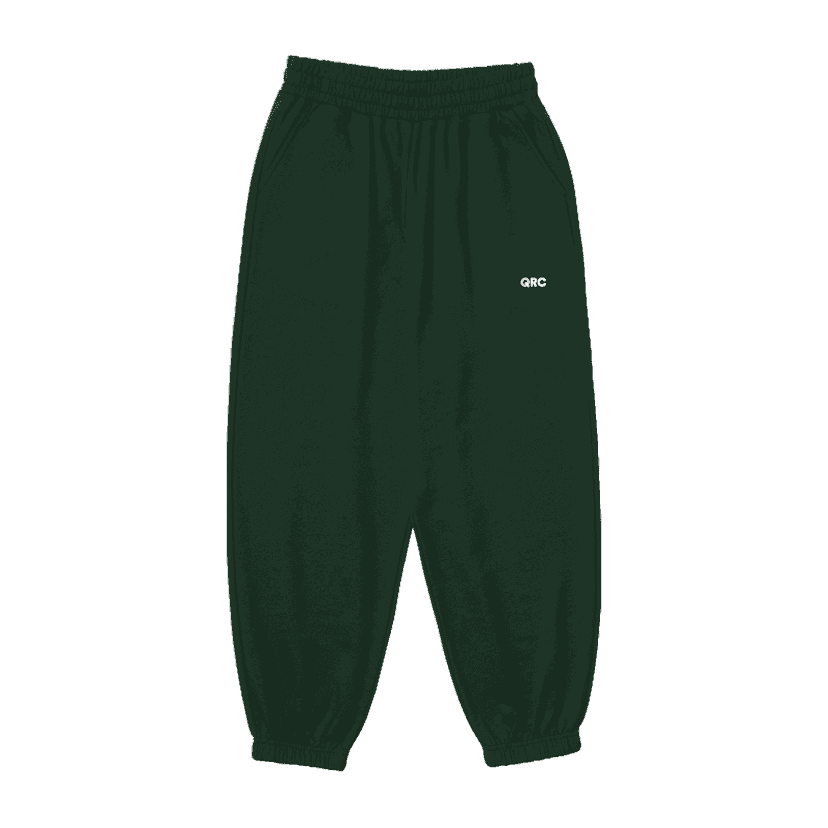 шалбар jogger basic qrc қою жасыл