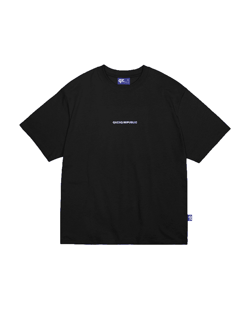 ФУТБОЛКА QAZAQ REPUBLIC ҚАРА