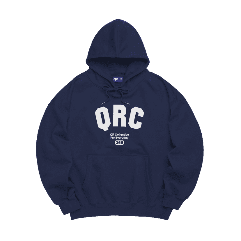 бүржейде overfit basic qrc қою көк