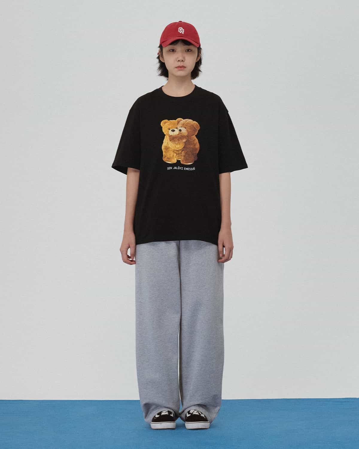 ФУТБОЛКА 2 BEARS ҚАРА