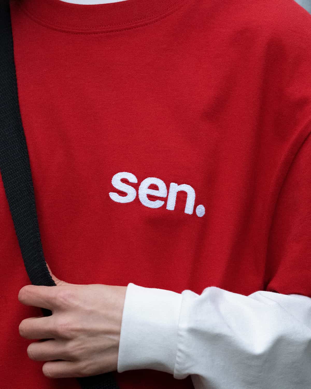 ФУТБОЛКА SEN ҚЫЗЫЛ