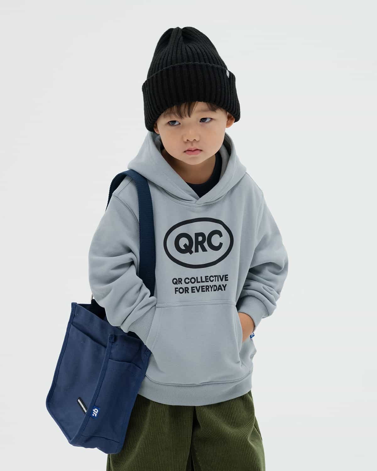 БҮРЖЕЙДЕ БАЛА QRC MAX көкшіл-сұр