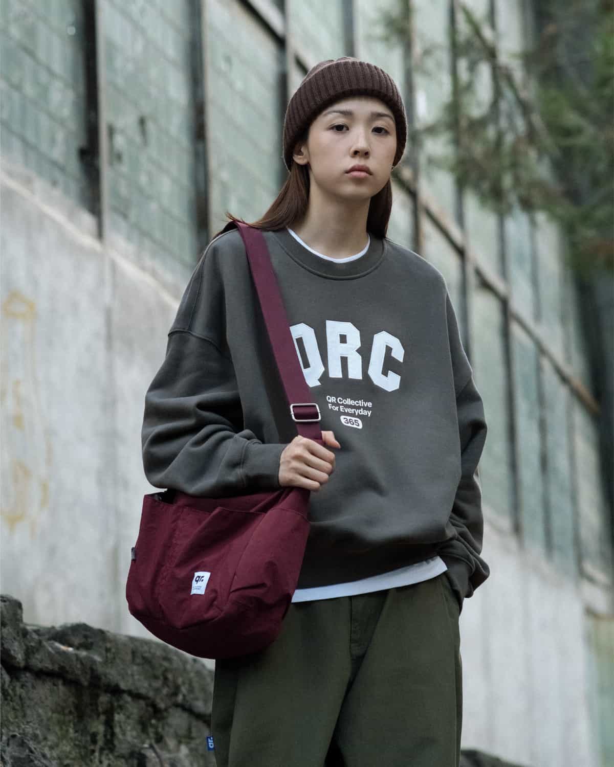 сөмке crossbody қою қызыл