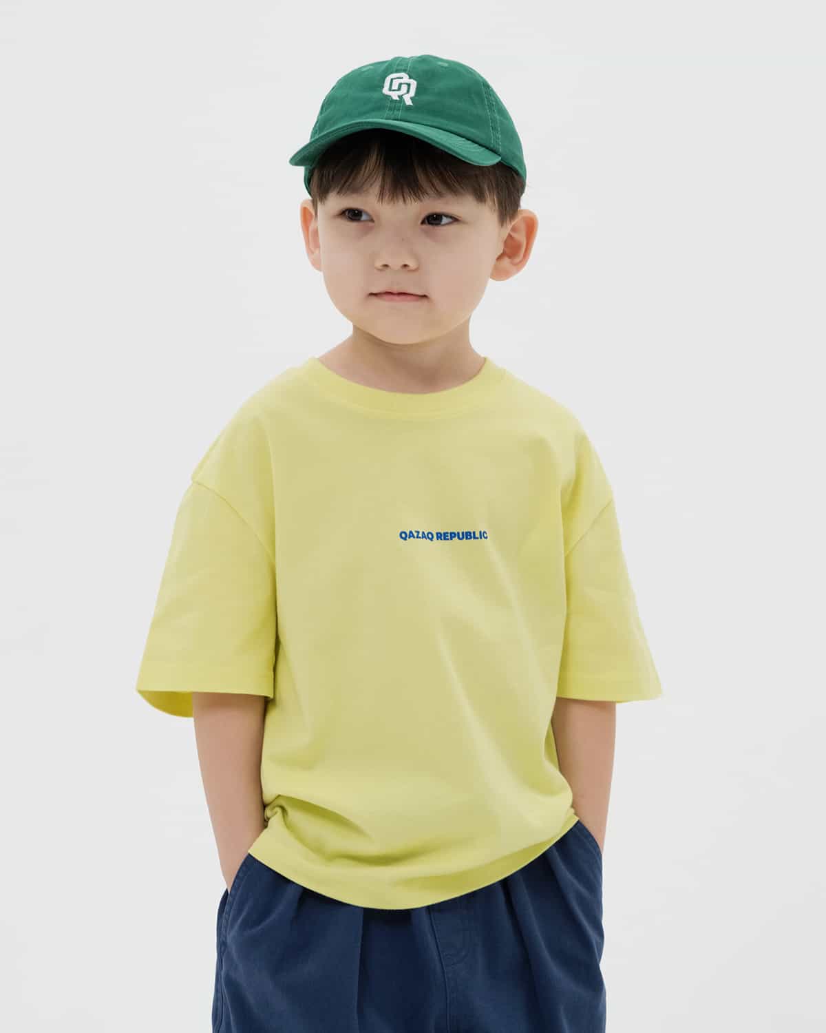 ФУТБОЛКА БАЛА QAZAQ REPUBLIC ЛАЙМ 