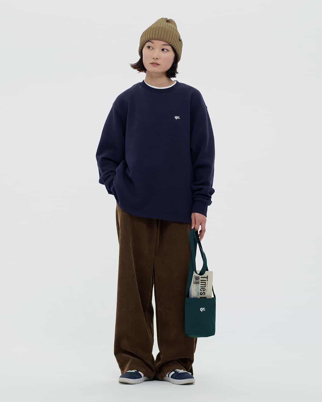 ЖЕМПІР WAFFLE ҚОЮ КӨК