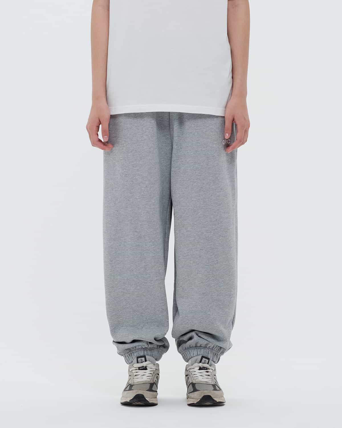 шалбар jogger basic qrc сұр меланж