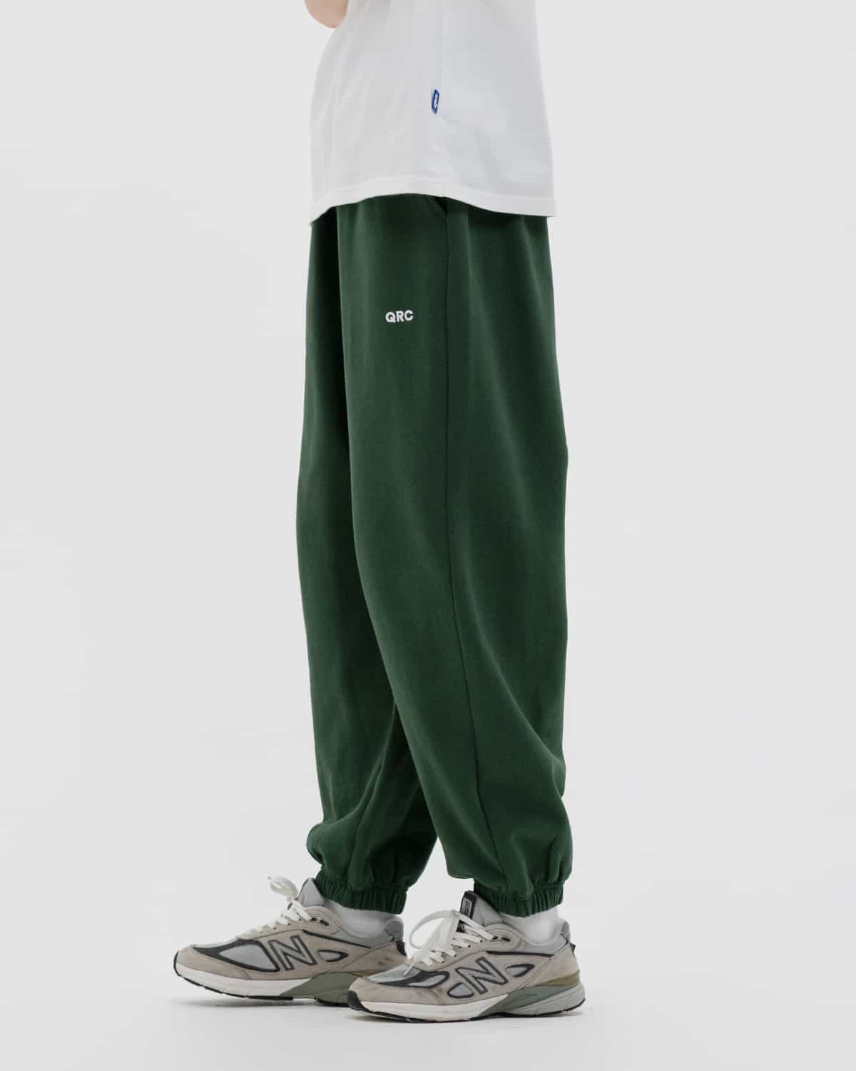 шалбар jogger basic qrc қою жасыл