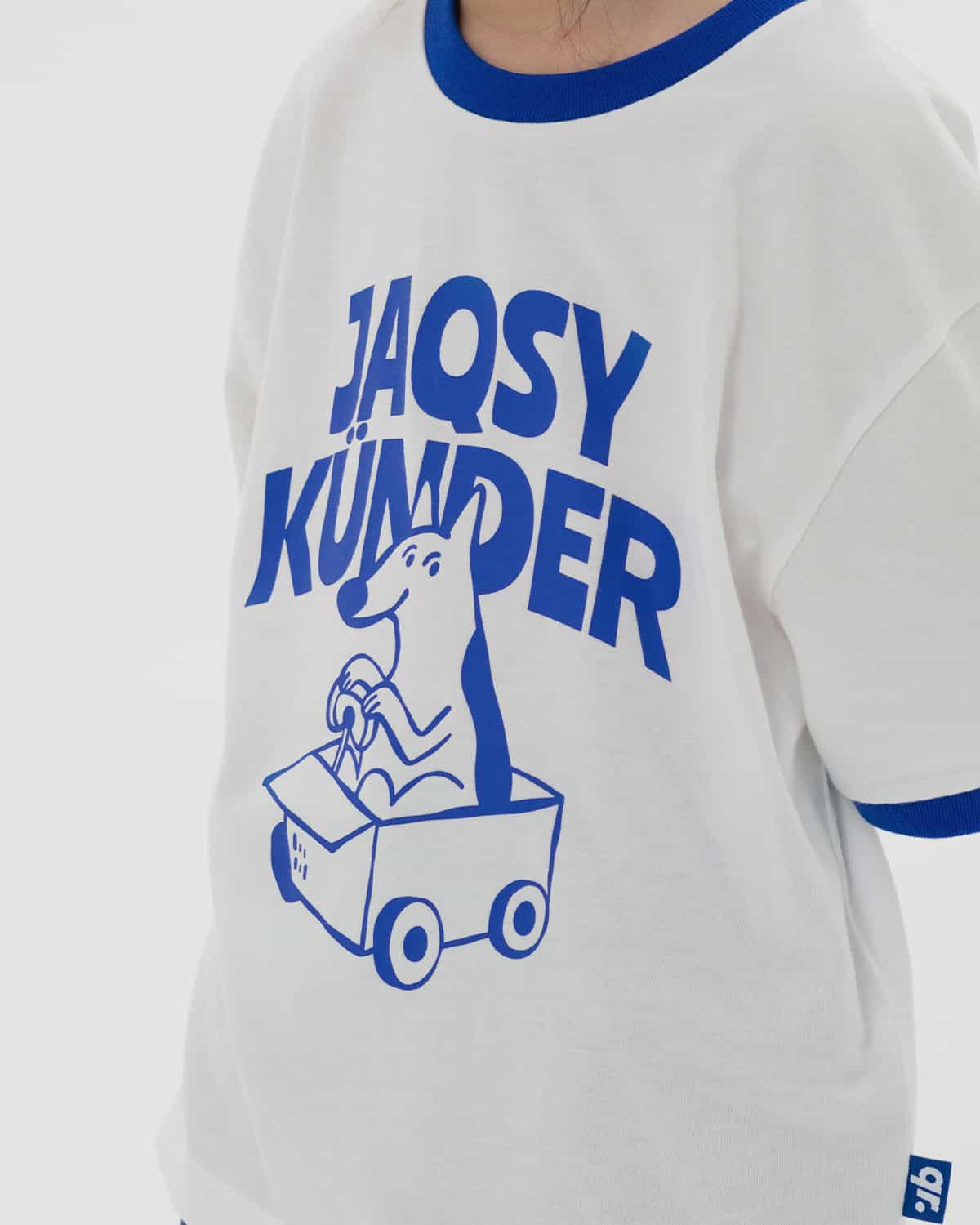 KIDS T-SHIRT 2COLOR KUNDER WHITE
