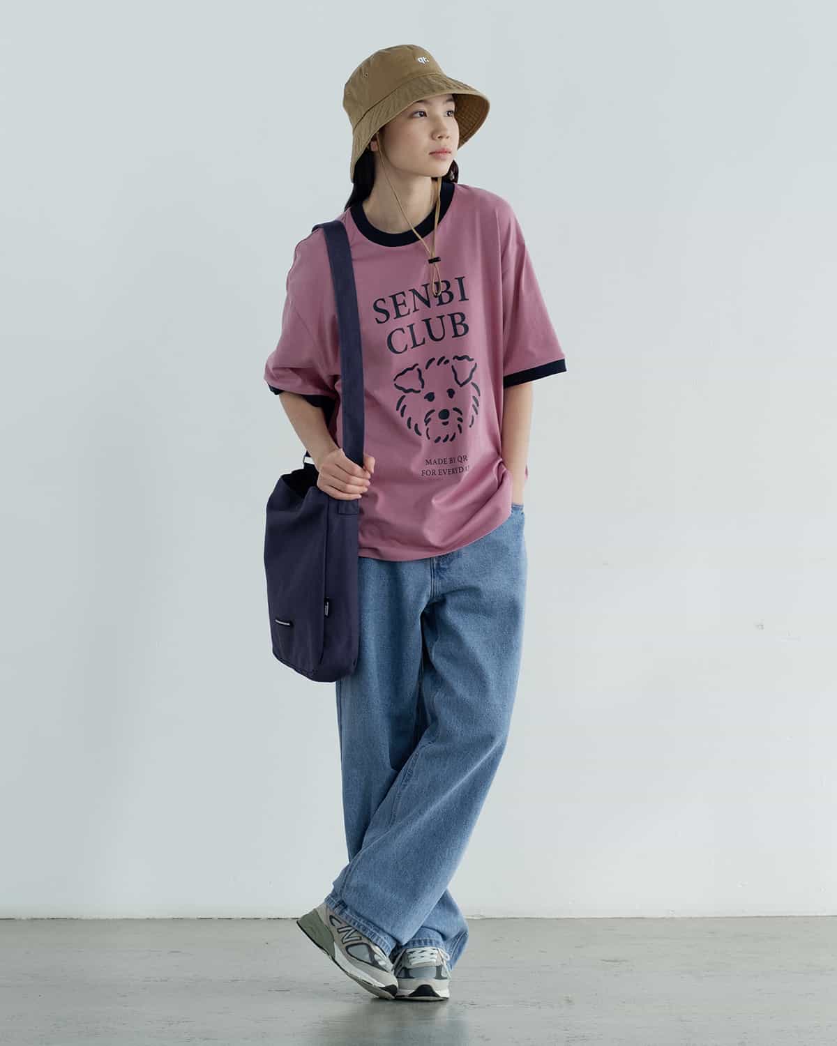 ФУТБОЛКА 2COLOR SENBI CLUB БОЗ ҚЫЗҒЫЛТ