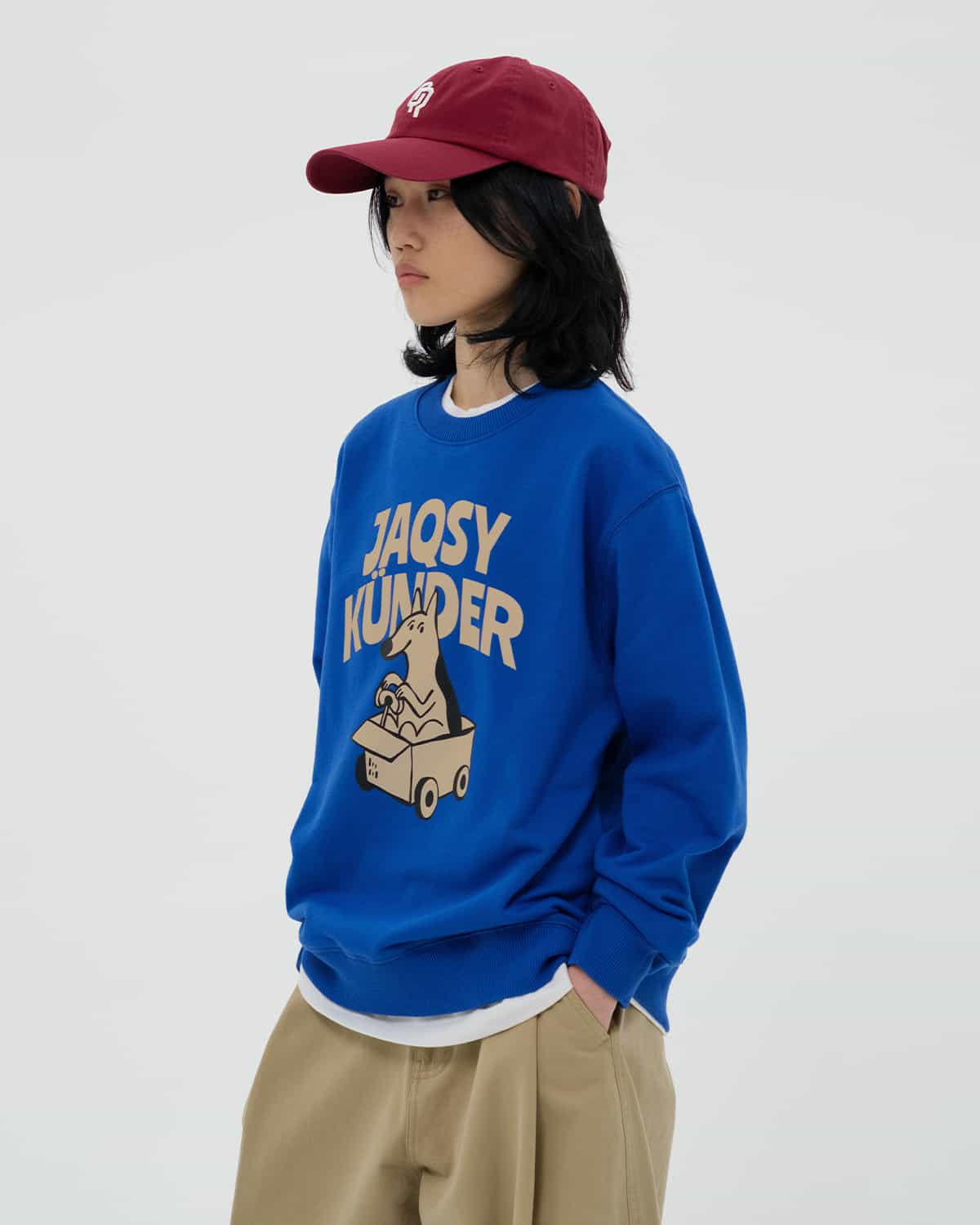 СВИТШОТ JAQSY KUNDER КӨК
