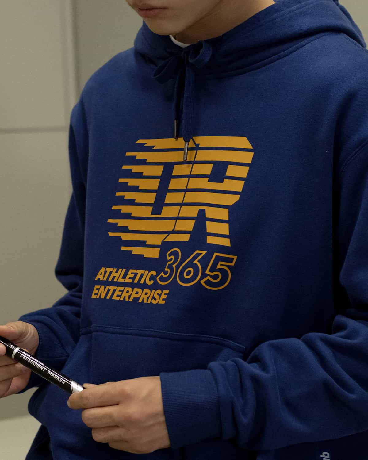 HOODIE ATHLETIC Indigo