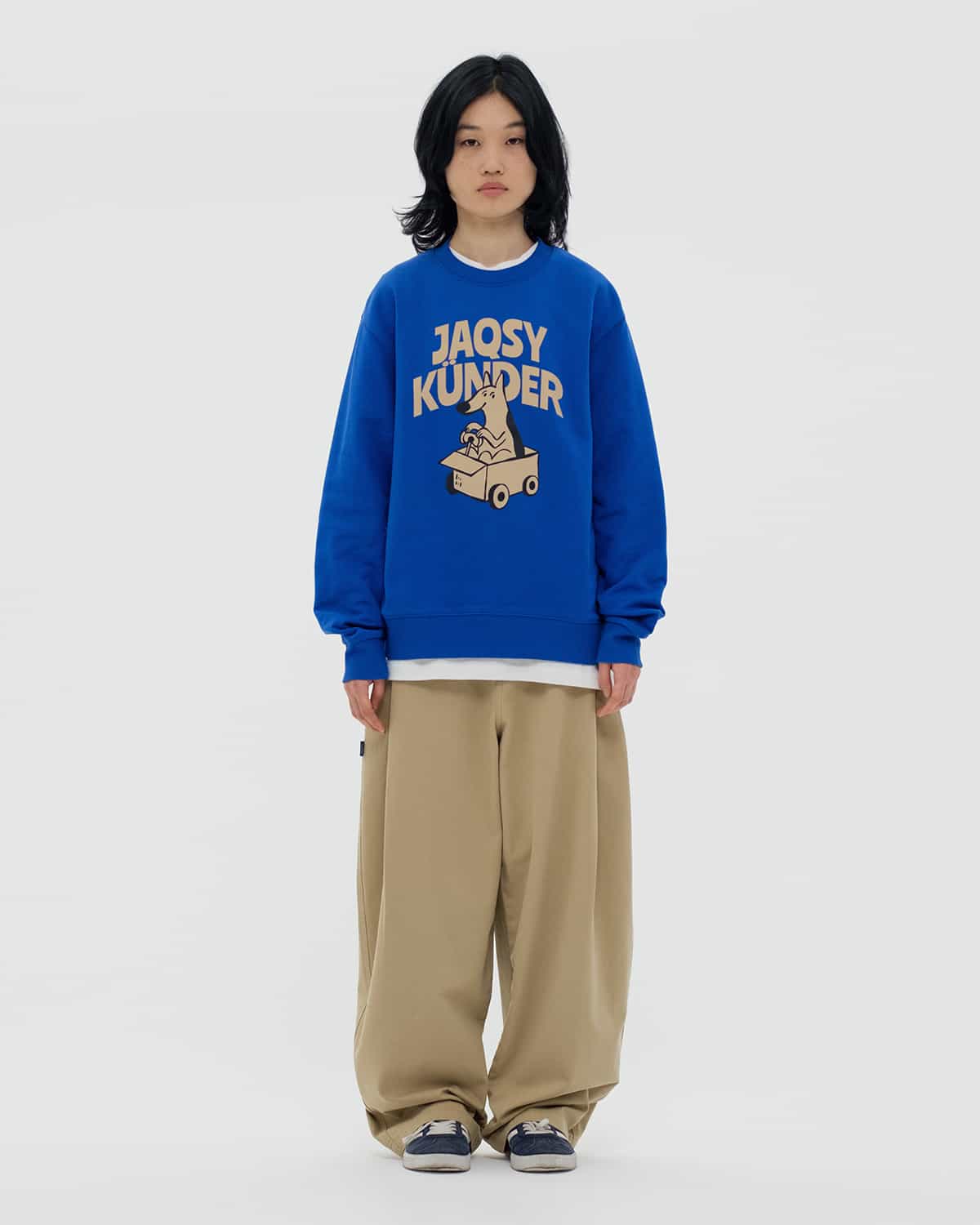 СВИТШОТ JAQSY KUNDER КӨК
