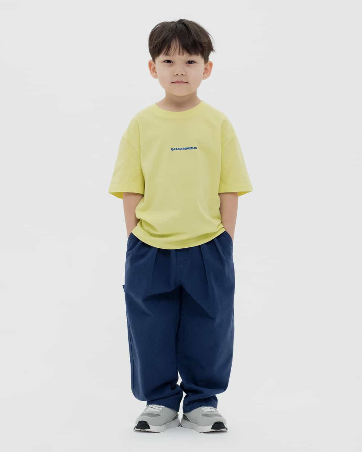 ФУТБОЛКА БАЛА QAZAQ REPUBLIC ЛАЙМ 