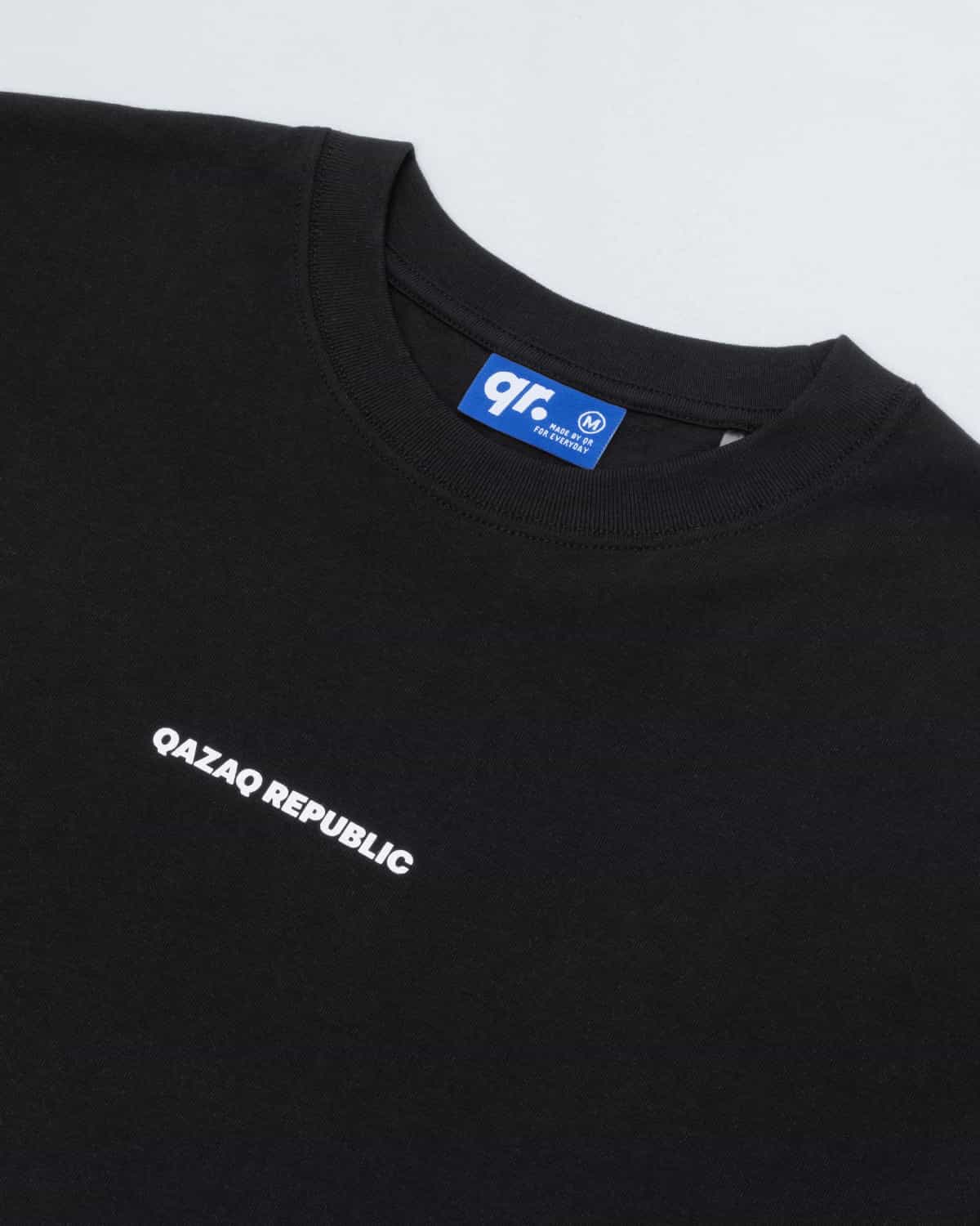 ФУТБОЛКА QAZAQ REPUBLIC ҚАРА