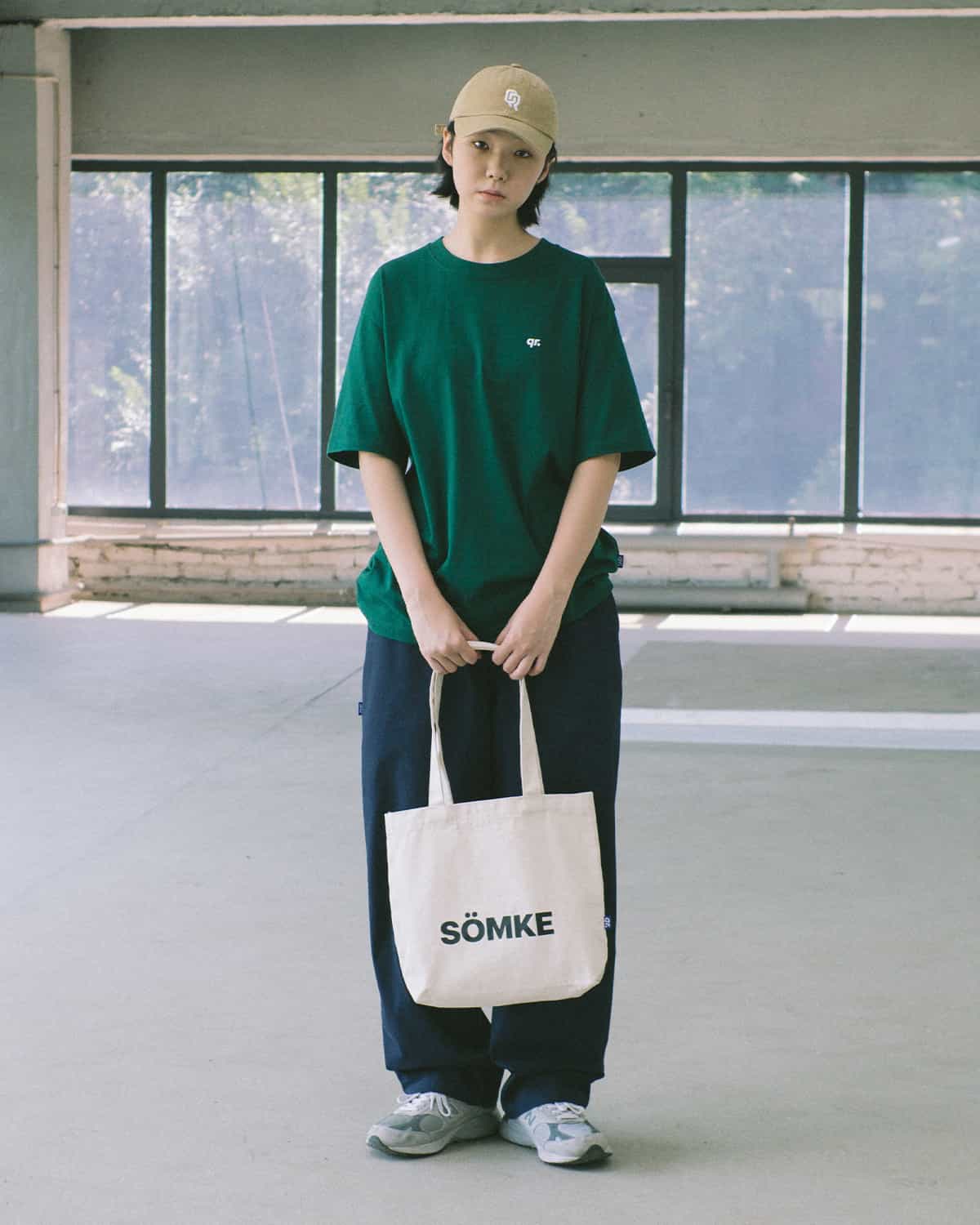 ФУТБОЛКА QR BASIC ҚОЮ ЖАСЫЛ