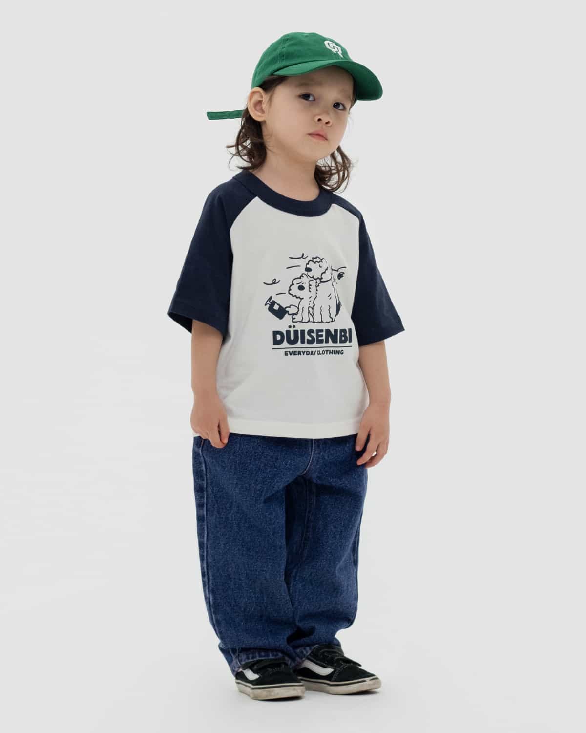 KIDS T-SHIRT DUISENBI NAVY