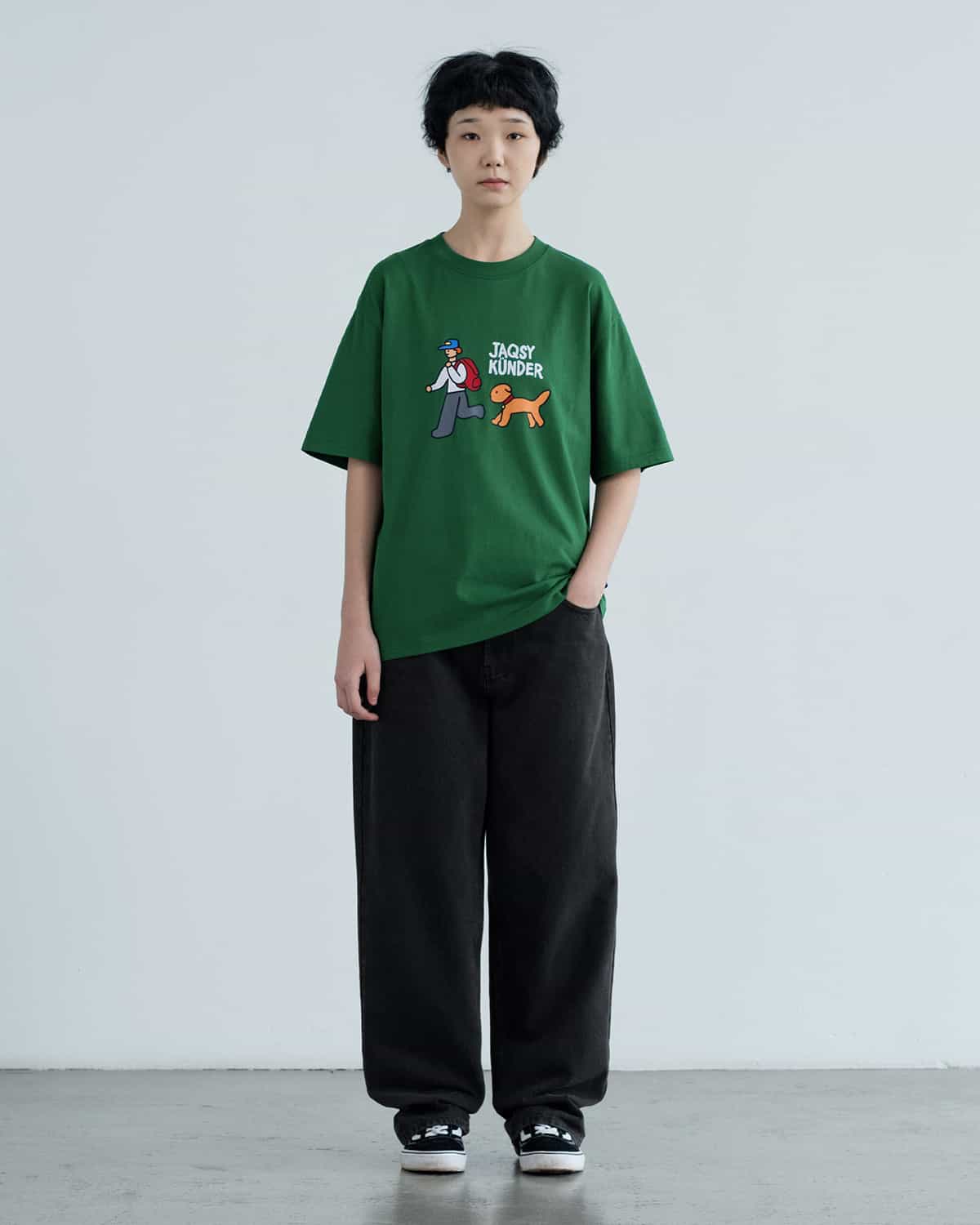 ФУТБОЛКА JAQSY KÜNDER ЖАСЫЛ