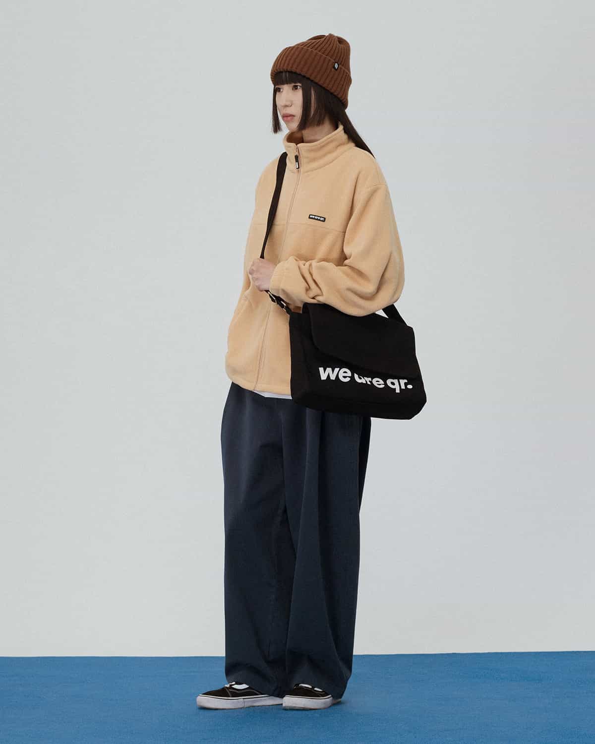 fleece jacket beige