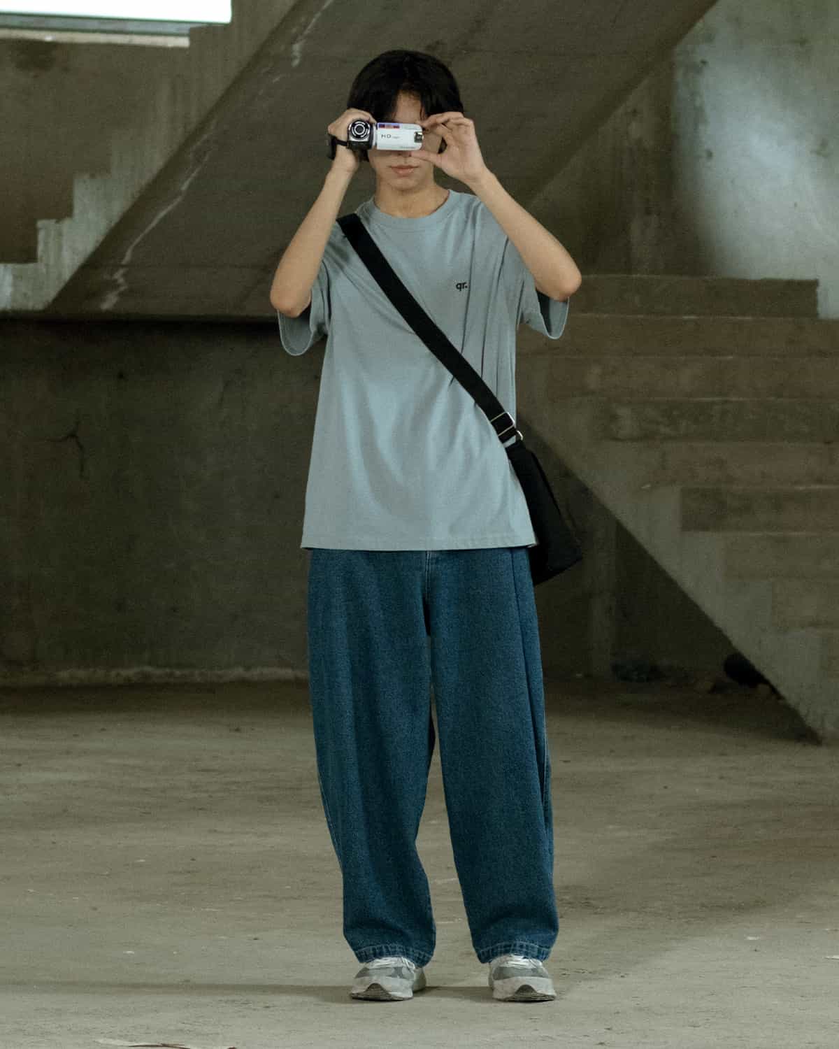 ФУТБОЛКА QR BASIC КӨКШІЛ СҰР