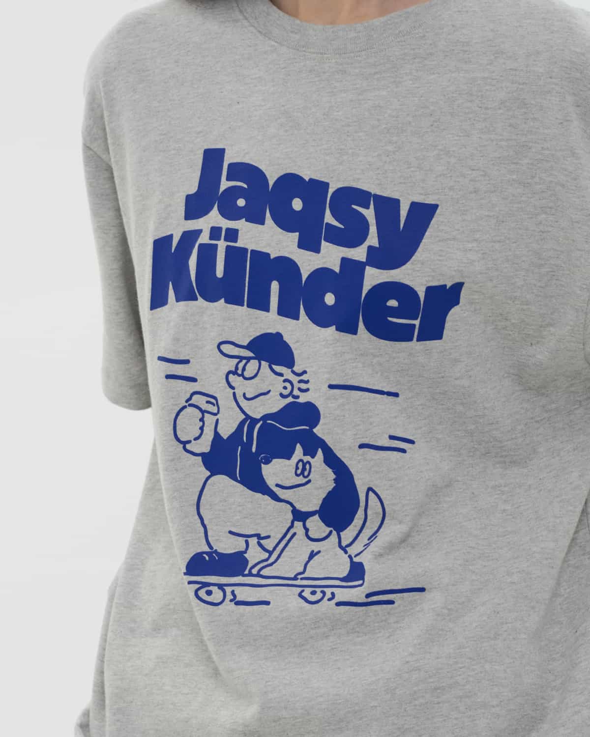 футболка kunder сұр меланж