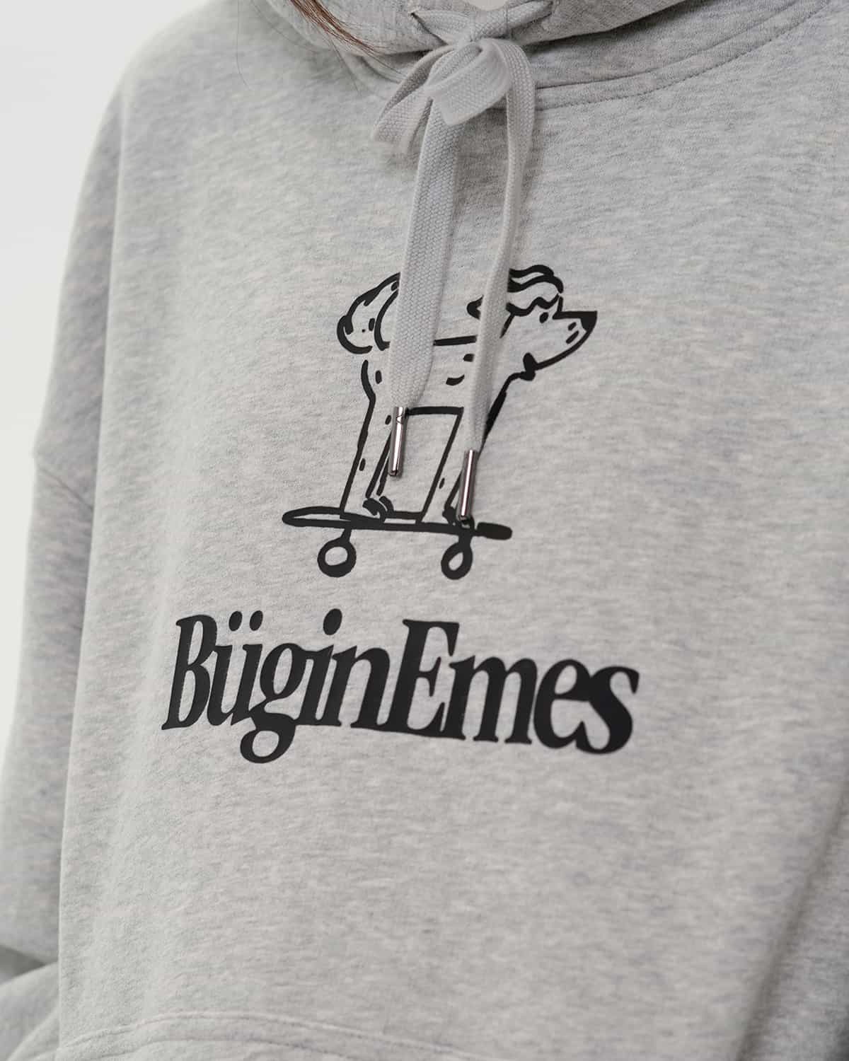 бүржейде overfit buginemes сұр меланж