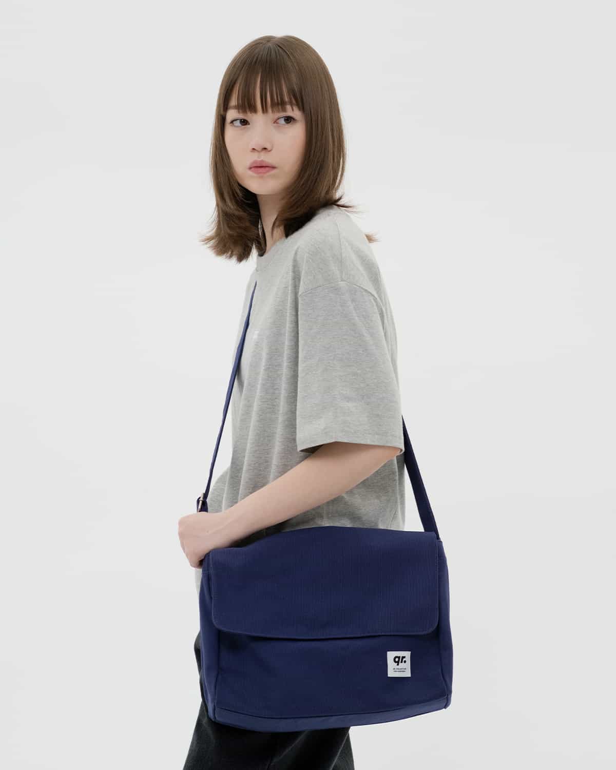 СУМКА MESSENGER ҚОЮ КӨК