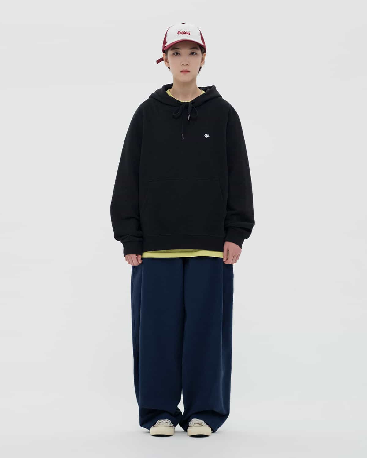 HOODIE BASIC QRD BLACK