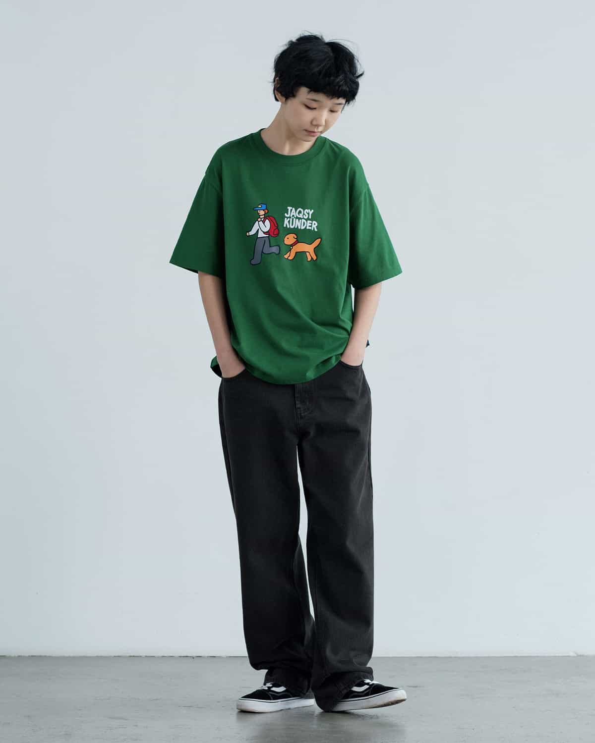 ФУТБОЛКА JAQSY KÜNDER ЖАСЫЛ