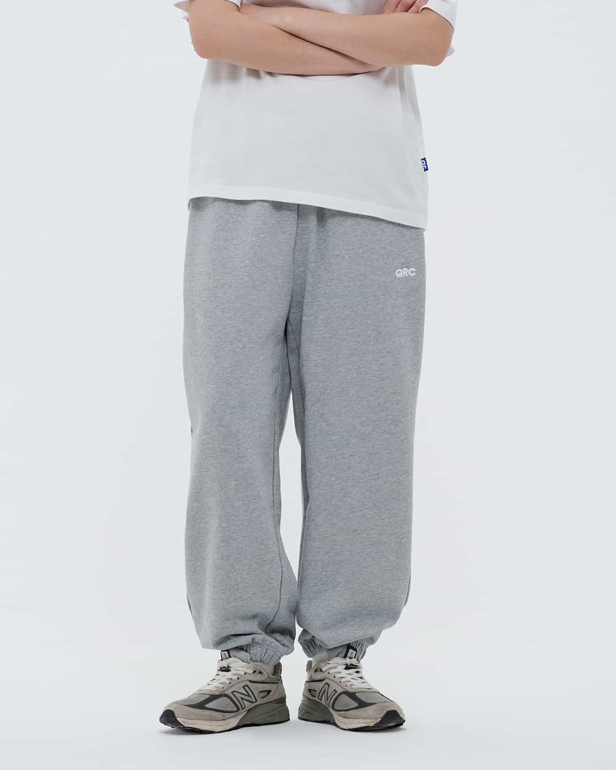 шалбар jogger basic qrc сұр меланж