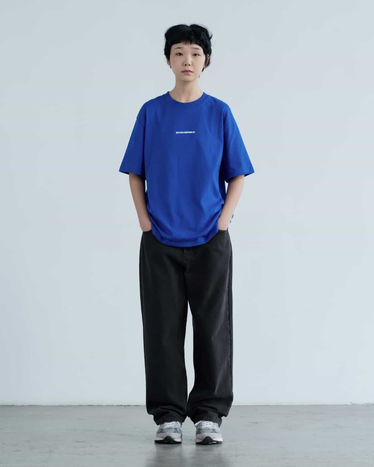 ФУТБОЛКА qazaq republic КӨК