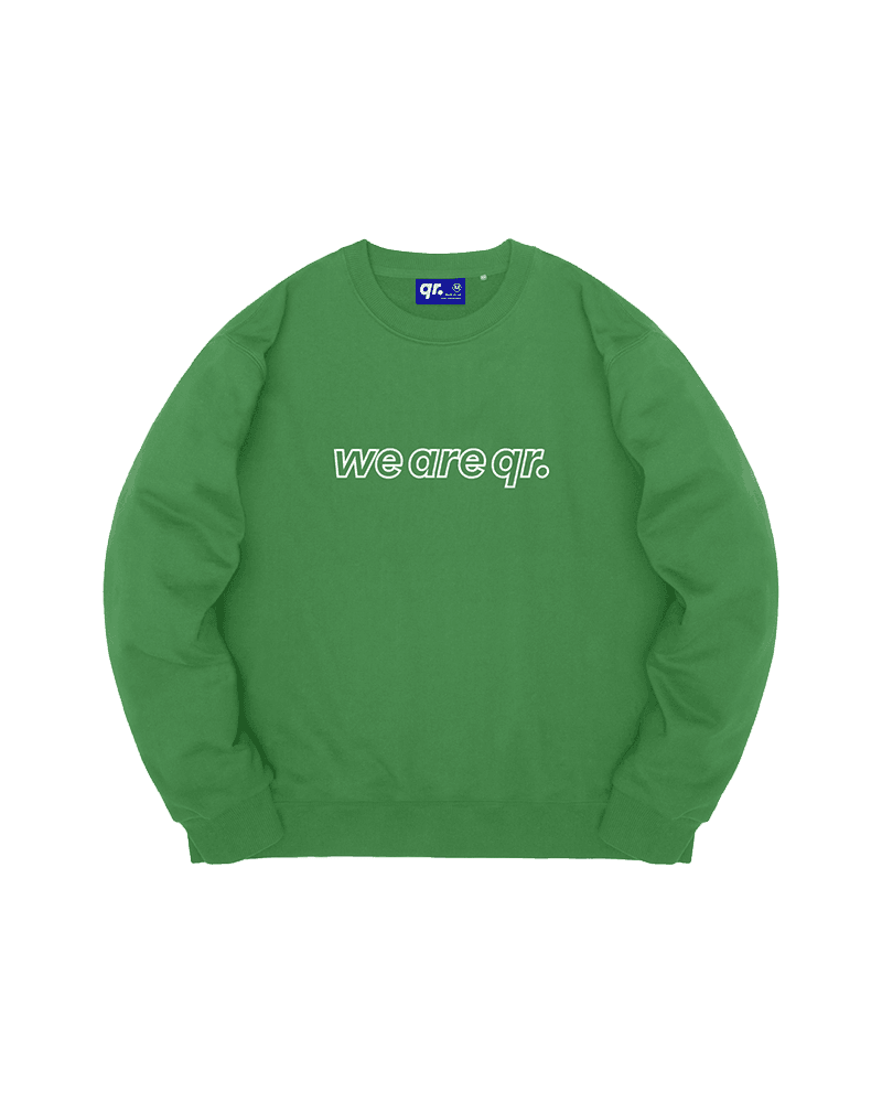 СВИТШОТ WRQ STROKE ЗЕЛЁНЫЙ