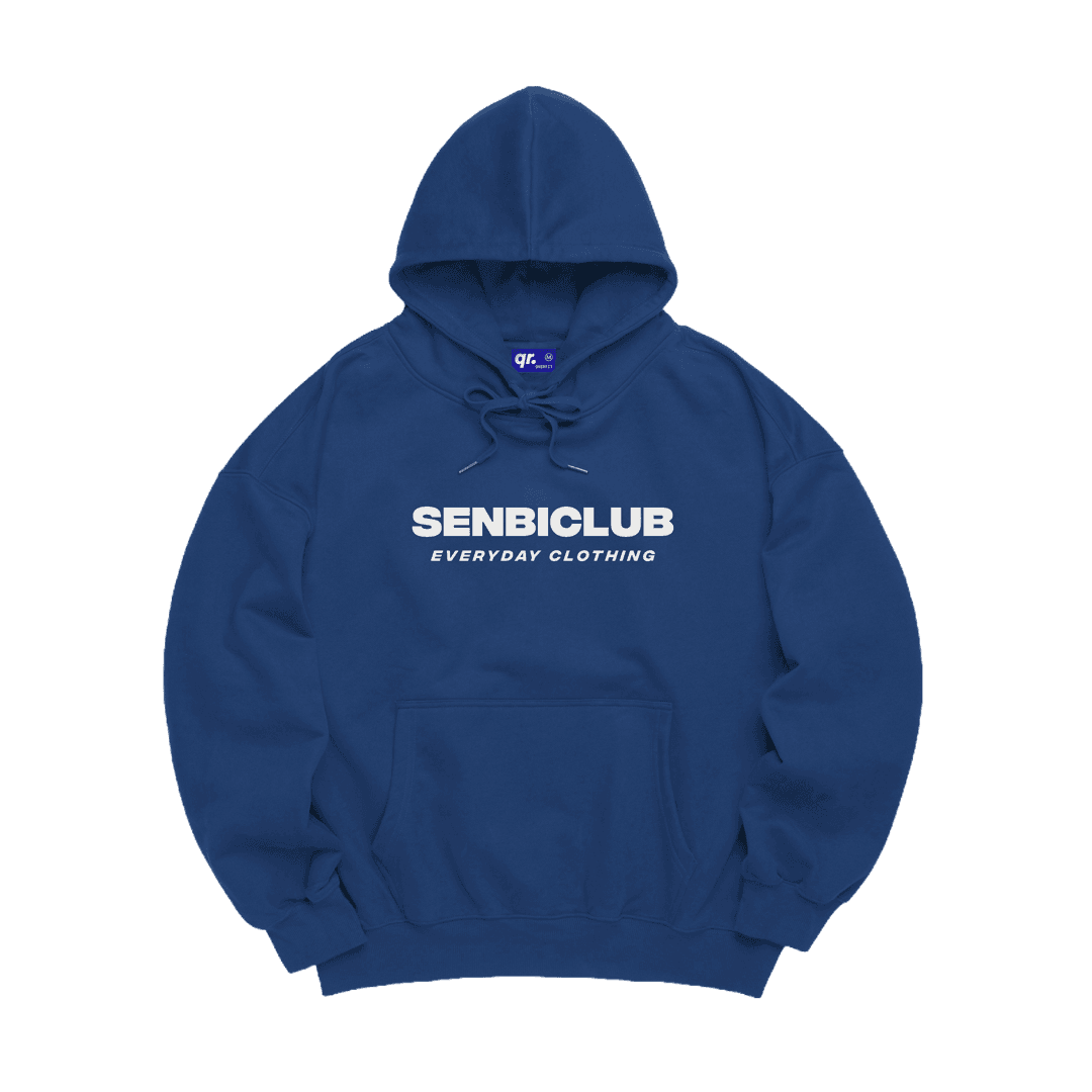 ТОЛСТОВКА OVER SENBICLUB CLASSIC BLUE