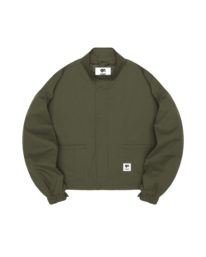 КУРТКА CROPPED ХАКИ