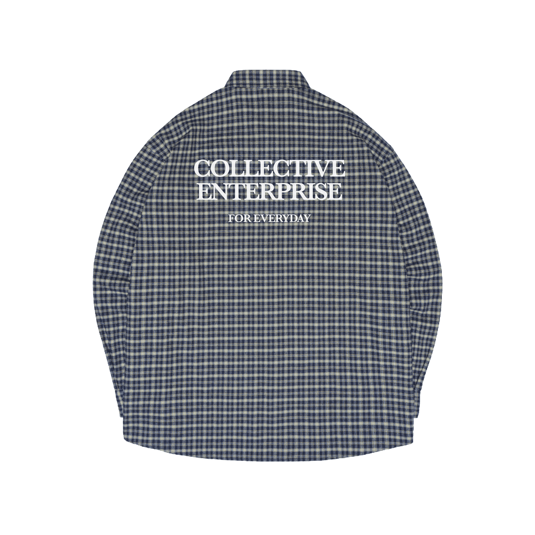 РУБАШКА STREET COLLECTIVE ENT. Т.СИНЯЯ