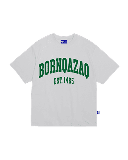 T-SHIRT BORN QAZAQ WHITE