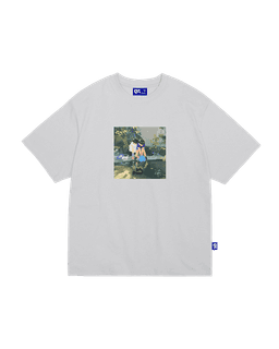 T-SHIRT QR ART WHITE