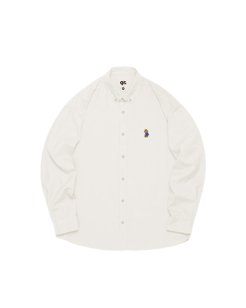 РУБАШКА LS BASIC БЕЛАЯ