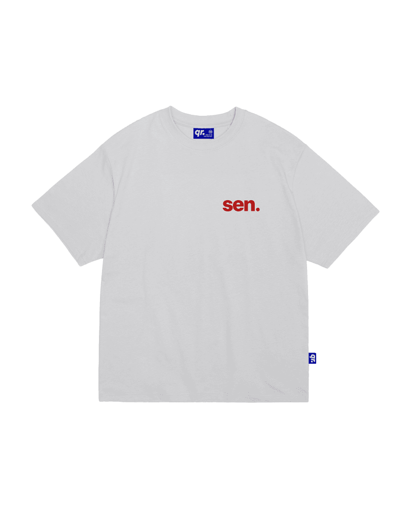 ФУТБОЛКА SEN EMB БЕЛАЯ