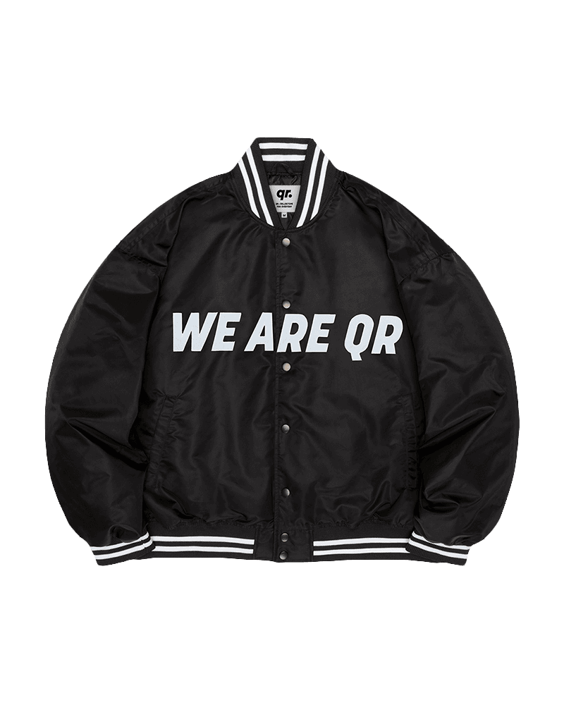 БОМБЕР OVERFIT ЧЁРНЫЙ