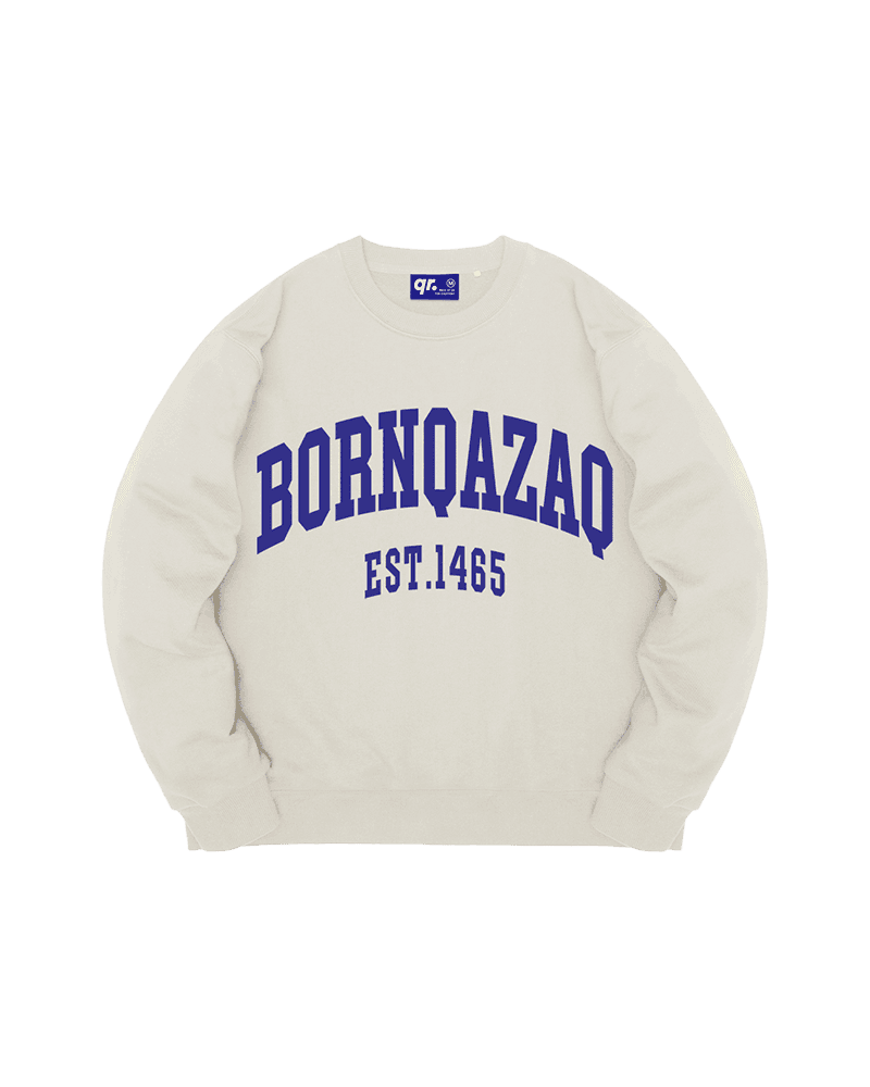 СВИТШОТ BQ FW25 БЕЛЫЙ