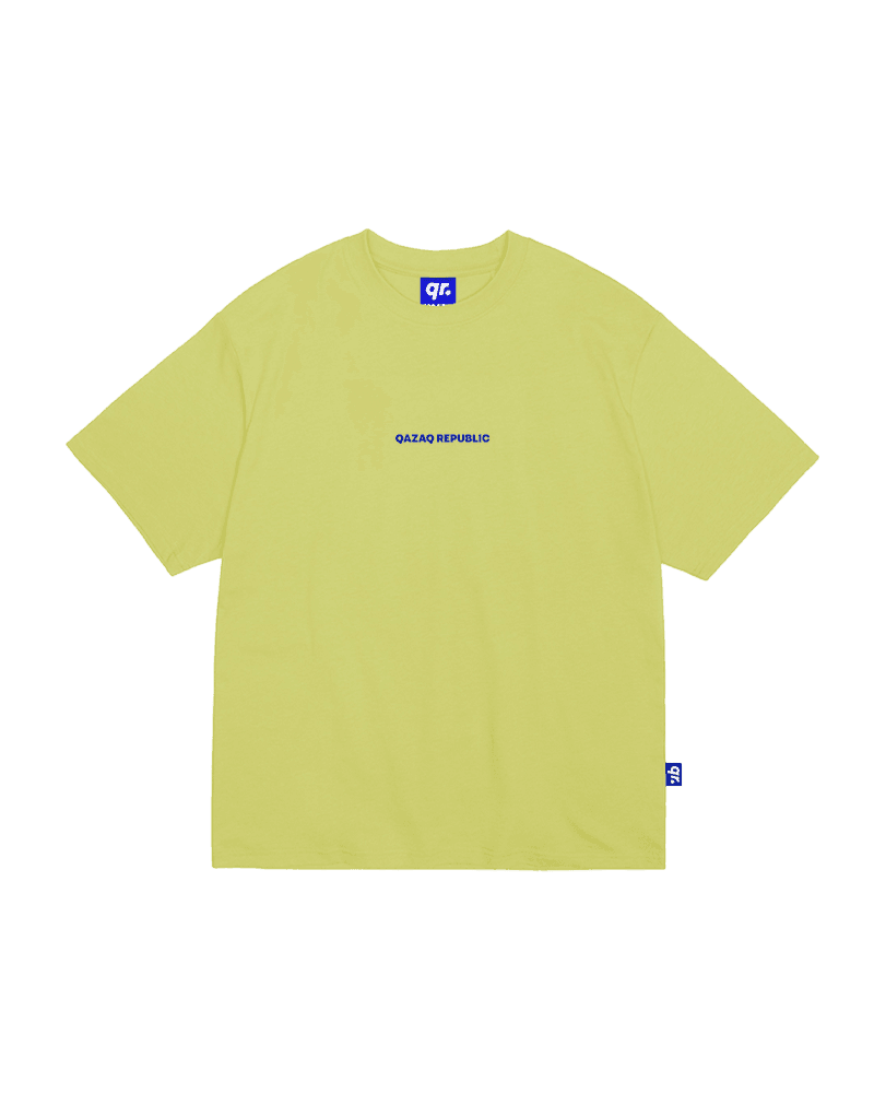 ДЕТСКАЯ ФУТБОЛКА QRL ЛАЙМ