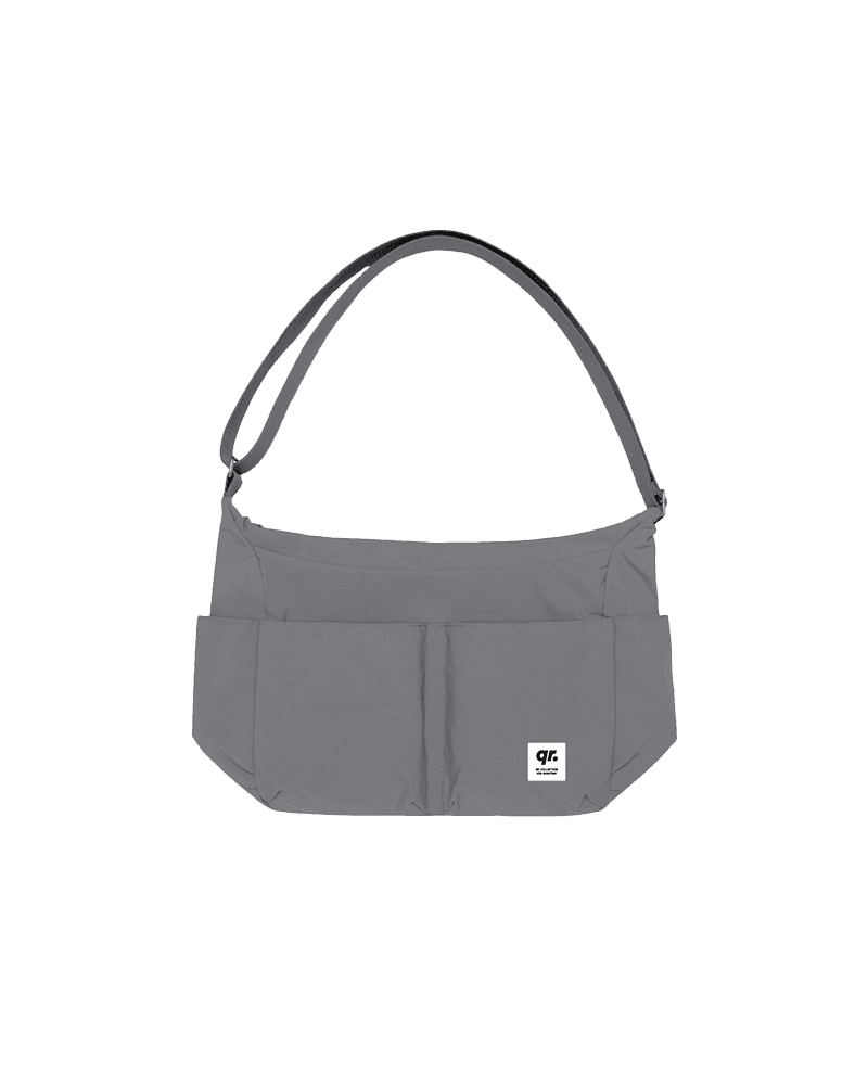 СУМКА CROSSBODY СЕРАЯ